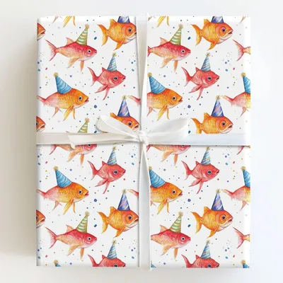 Wishing Reel - Gift Wrap for Christmas, Holidays Wrapping Paper, Christmas Wrapping Paper