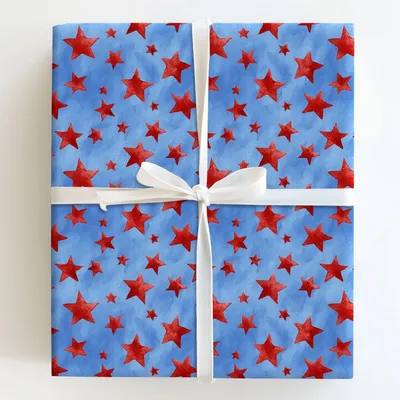 Written in the Stars - Gift Wrap for Christmas, Holidays Wrapping Paper, Christmas Wrapping Paper