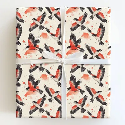 Let's Go Falcons - Gift Wrap for Christmas, Holidays Wrapping Paper, Christmas Wrapping Paper