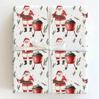 Holiday Cookout - Gift Wrap for Christmas, Holidays Wrapping Paper, Christmas Wrapping Paper