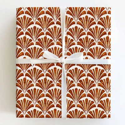 Amber Sprouts - Gift Wrap for Christmas, Holidays Wrapping Paper, Christmas Wrapping Paper