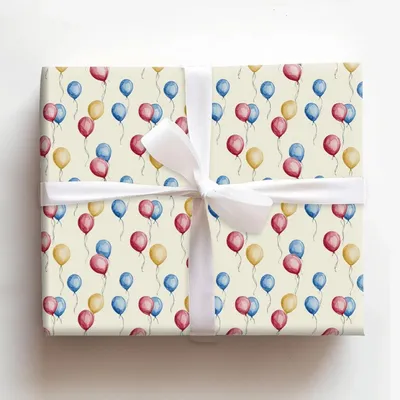 Pop Goes the Party - Gift Wrap for Christmas, Holidays Wrapping Paper, Christmas Wrapping Paper