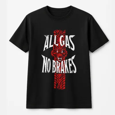 Jacob Fatu All Gas No Brakes T-Shirt All Gas No Brakes T-Shirt, For Men And Women, Jacob Fatu T-Shirt