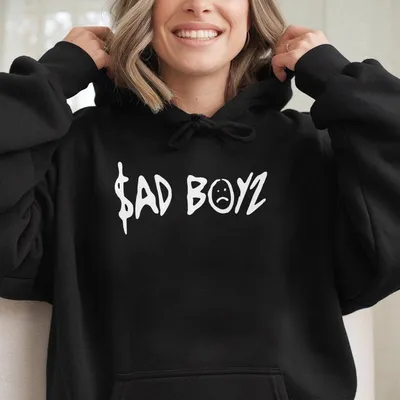 Junior H Sad Boyz 4 Life Tour Merch Hoodie, Unisex Fashion Top, Music Gift, Junior H Sad Boys Harajuku Girls Hip Hop