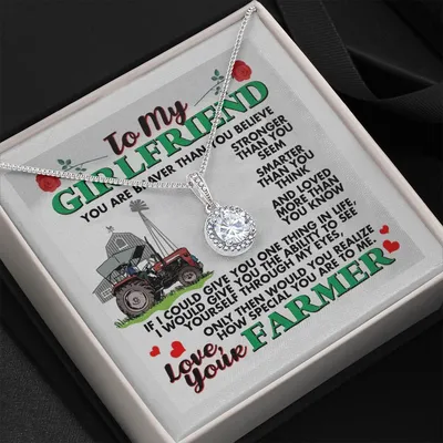 Farmer How Special You Are To Me Eternal Hope Necklace Gift For Girlfriend