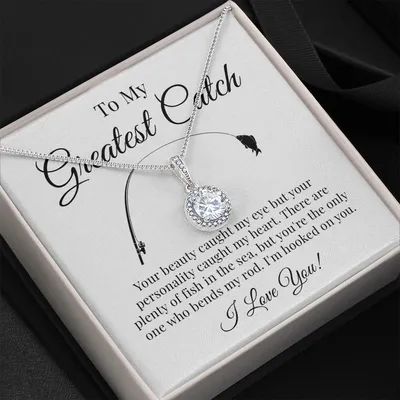 Hooked On You Valentine's Day Necklace