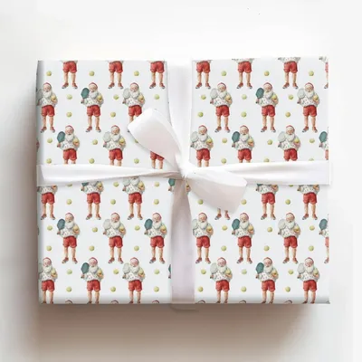 Paddle All the Way - Gift Wrap for Christmas, Holidays Wrapping Paper, Christmas Wrapping Paper