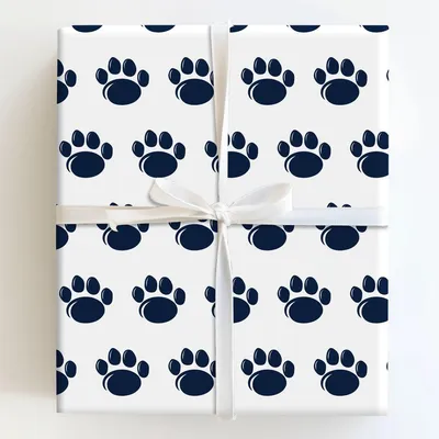 Penn Paw - Gift Wrap for Christmas, Holidays Wrapping Paper, Christmas Wrapping Paper