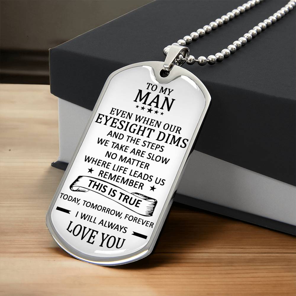 Gift For Your Man - This Is True - Dog Tag - Army Tag Necklace, Dog Tag