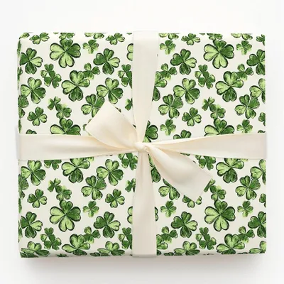 Luck Struck - Gift Wrap for Christmas, Holidays Wrapping Paper, Christmas Wrapping Paper