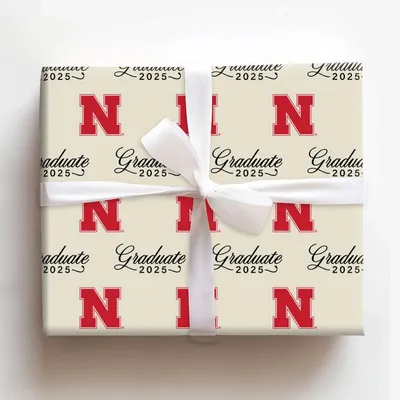 Nebraska Graduate - Gift Wrap for Christmas, Holidays Wrapping Paper, Christmas Wrapping Paper