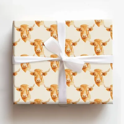 Flamehoof - Gift Wrap for Christmas, Holidays Wrapping Paper, Christmas Wrapping Paper
