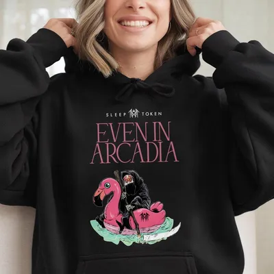 Sleep Token Vessel Hoodie,Even In Arcadia Band Merch,Metal Band Distro Graphic Hoodie,Vintage Oversized Hoodie,Premium Streetwear.Hot