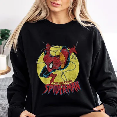 The Amazing Spider-Man Figure Cool Men Women Unisex Sweatshirt