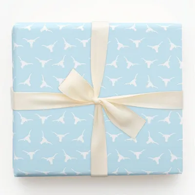Little Longhorns - Gift Wrap for Christmas, Holidays Wrapping Paper, Christmas Wrapping Paper