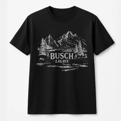 Busch Light T-Shirt, Full Color T-Shirt For Men For Women- Men'S T-Shirt, Summer T-Shirt