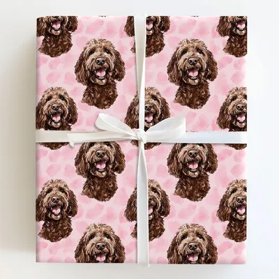 Curls Before Cribs - Gift Wrap for Christmas, Holidays Wrapping Paper, Christmas Wrapping Paper