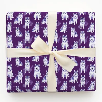 Canine Wine - Gift Wrap for Christmas, Holidays Wrapping Paper, Christmas Wrapping Paper