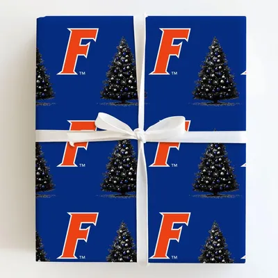 Florida Campus Christmas Tree - Gift Wrap for Christmas, Holidays Wrapping Paper, Christmas Wrapping Paper