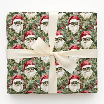 Winter Camo - Gift Wrap for Christmas, Holidays Wrapping Paper, Christmas Wrapping Paper