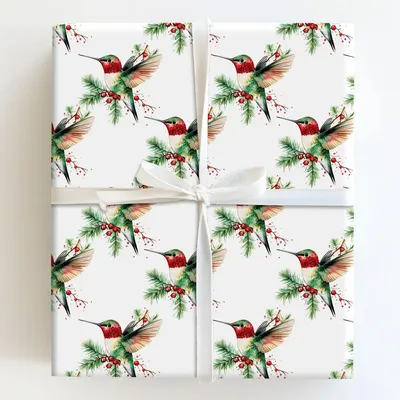 Oregon Glitz - Gift Wrap for Christmas, Holidays Wrapping Paper, Christmas Wrapping Paper