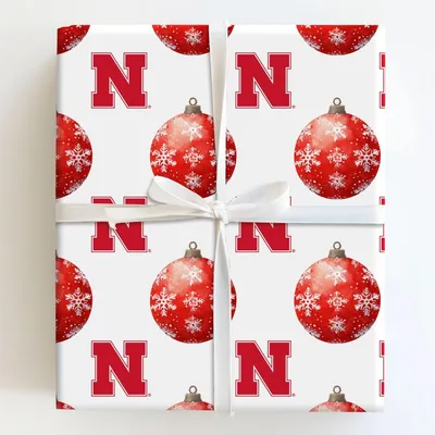 Big Red Bauble - Gift Wrap for Christmas, Holidays Wrapping Paper, Christmas Wrapping Paper