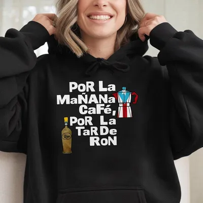 Exclusive Dtmf Bad Bunni Cafa C Con Ron Hoodie Aeur Hoodie Hoodie Puerto Rican Streetwear Latin Music Inspired Hoodie