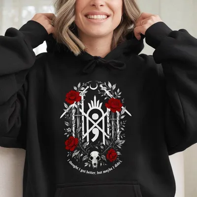 Sleep Token Flowers Red Logo Hoodie, Hoodie, Sleep Token Tour 2025 Hoodie, New Song Concert Tour, Gift For Men And Women, Unisex Hoodie