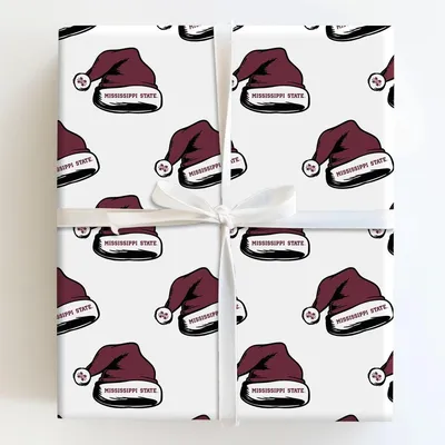 Santa State - Gift Wrap for Christmas, Holidays Wrapping Paper, Christmas Wrapping Paper