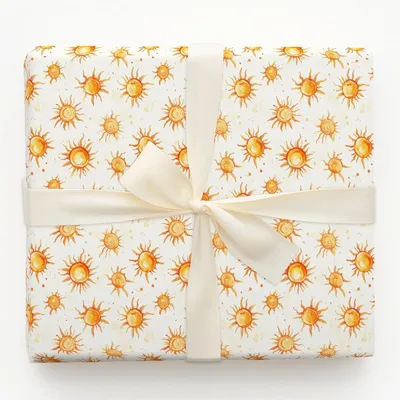 Blazing Horizon - Gift Wrap for Christmas, Holidays Wrapping Paper, Christmas Wrapping Paper