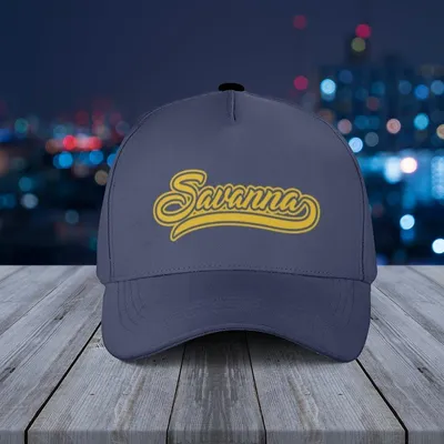 Baseball Cap Savanna Sports Team, Custom Athletic Style Hat Baseball Cap