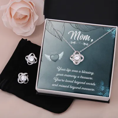 Love Knot Necklace gift for Mom - Gift for mom