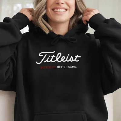 Titleist Golf Hoodie,Best Script For Men Women,Golf Hoodie,Better Fit Better Game,Casual