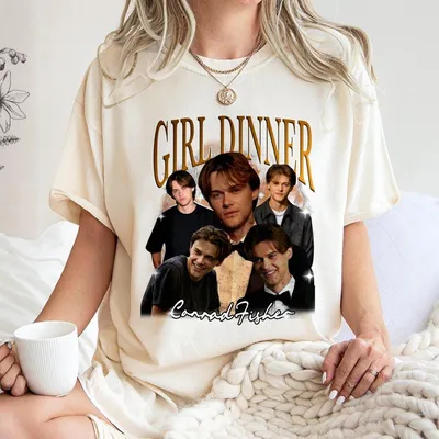 Vintage Conrad Fisher Girl S Dinner T-Shirt Team Conrad The Summer I Turned Pretty T-Shirt