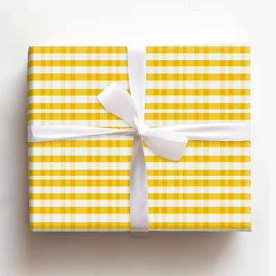 Gingham Whispers - Gift Wrap for Christmas, Holidays Wrapping Paper, Christmas Wrapping Paper