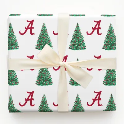 Alabama Holiday Tree - Gift Wrap for Christmas, Holidays Wrapping Paper, Christmas Wrapping Paper