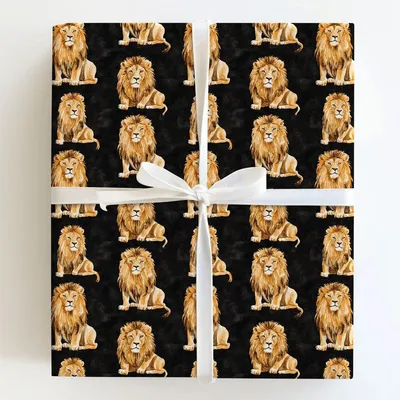 King of the Present - Gift Wrap for Christmas, Holidays Wrapping Paper, Christmas Wrapping Paper