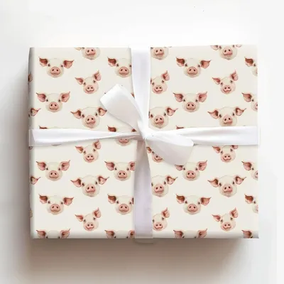 Snout and About - Gift Wrap for Christmas, Holidays Wrapping Paper, Christmas Wrapping Paper