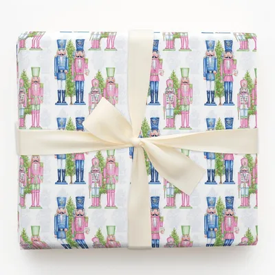 Majorly Nutty - Gift Wrap for Christmas, Holidays Wrapping Paper, Christmas Wrapping Paper