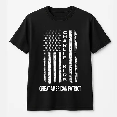 A Tribute Patriot C.K. Memorial T-Shirt, Freedom Pride Flag T-Shirt, Wear Red On October 14th As National Day Of Remembrance For Charlie Kirk