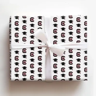 Hats off to the SC Grad - Gift Wrap for Christmas, Holidays Wrapping Paper, Christmas Wrapping Paper