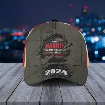Kamala Harris 2024 First Madam President Save Democracy Classic Baseball Cap Baseball Cap