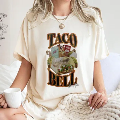 Taco Bell 90 S Bootleg T-Shirt For Women Man