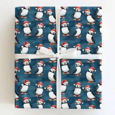 Atlantic Festive - Gift Wrap for Christmas, Holidays Wrapping Paper, Christmas Wrapping Paper