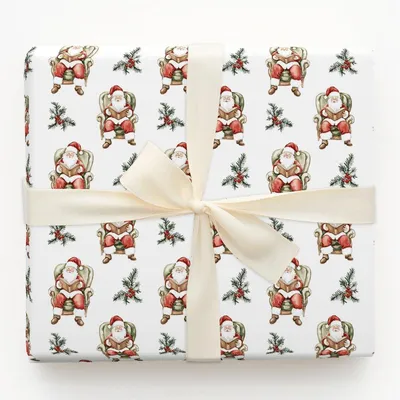 A Wrinkle in Claus - Gift Wrap for Christmas, Holidays Wrapping Paper, Christmas Wrapping Paper