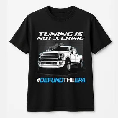 Tuning Is Not A Crime T-Shirt Diesel Truck ,Defund The Epa,Gift For Car Enthusiasts & Mechanics,Automotive T-Shirt For Men & Women,Streetwear Style