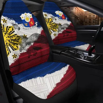 Phillippines Filipino Tribal Ealge Car Seat Covers
