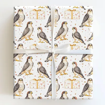 Wings Over Party - Gift Wrap for Christmas, Holidays Wrapping Paper, Christmas Wrapping Paper