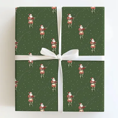 Wading Wonderland - Gift Wrap for Christmas, Holidays Wrapping Paper, Christmas Wrapping Paper