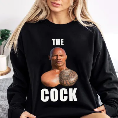 The Rock Inspired Sweatshirt Funny Dwayne Johnson Graphic Sweatshirt, Trending Unisex Sweatshirt, Gift For Him Or Her, Pop Culture Top